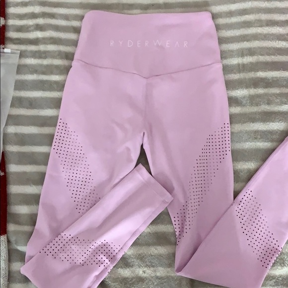 NWOT Ryderwear GEO Seamless High Waisted Leggings - Picture 3 of 3